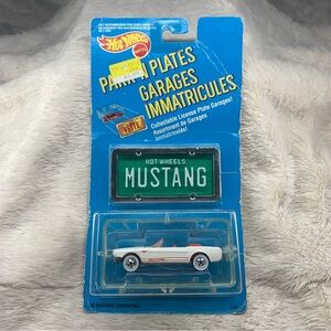 Hot Wheels “’65 Mustang Convertible Park N Plates” (1988) | Vintage Collectible